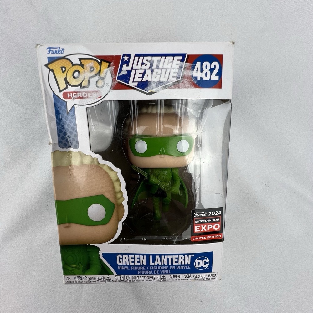 Funko Pop! Green Lantern #482 Justice League Official 2024 Limited Edition